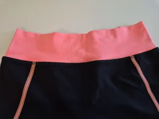 Mallas deportivas negras y rosas