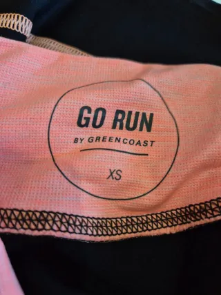 Mallas deportivas negras y rosas