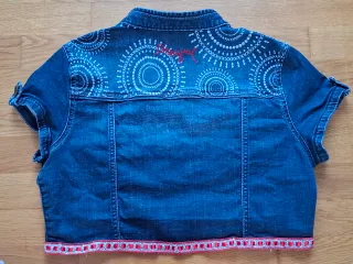 Chaleco Desigual Denim Bordado