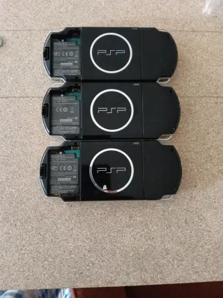 3x Sony PSP 3004 Preto