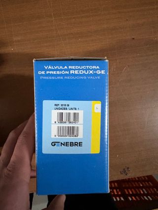 VÁLVULA REDUCTORA DE PRESIÓN GENEBRE