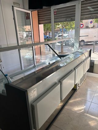 Vitrina expositora refrigerada 250cm