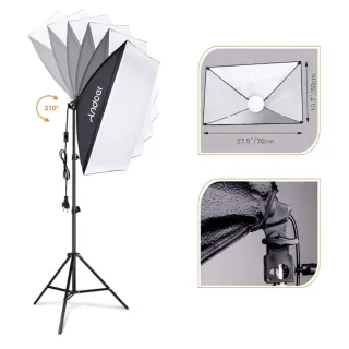 Kit Iluminación Fotográfica Andoer