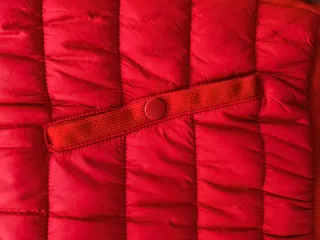 Cazadora Zara roja entretiempo hombre