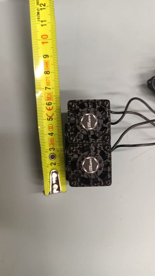 Doble disipador calor motor RC