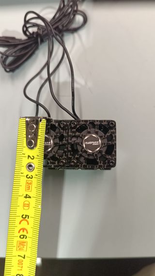 Doble disipador calor motor RC