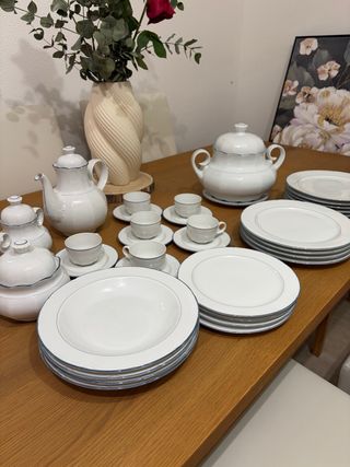 Vajilla Santa Clara Porcelana España