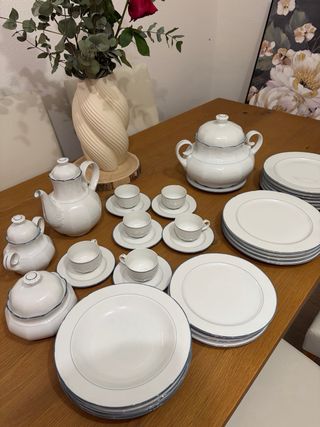 Vajilla Santa Clara Porcelana España