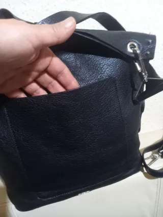 Bolso Parfois negro tachuelas