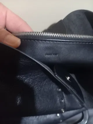 Bolso Parfois negro tachuelas