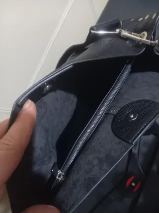 Bolso Parfois negro tachuelas