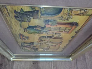 Cuadro Tridimensional Metal y Madera