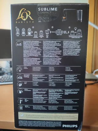 Cafetera L'OR Barista Sublime Compacta