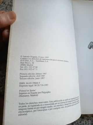 Guías prodigiosas. Forges. Mariano & Concha