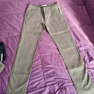 Pantalón Chino Álvaro Moreno Verde Talla 40