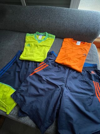 Conjuntos deportivos Adidas Naranja M Verde L