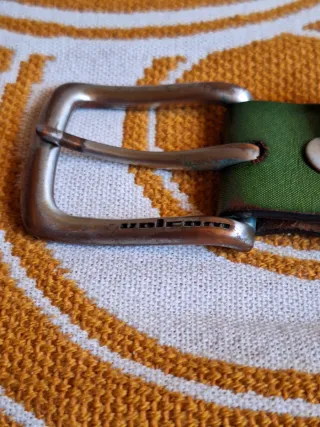 Cintura vintage Volcom verde y marrón