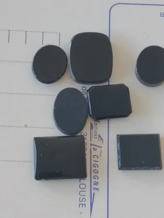 7 piezas de ONIX para joyería