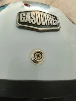 Casco Moto GASOLINE Verde