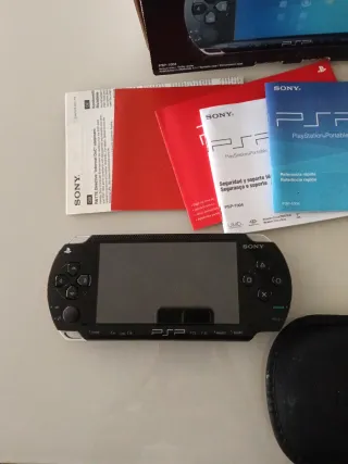 PSP 1000 Completa Preto