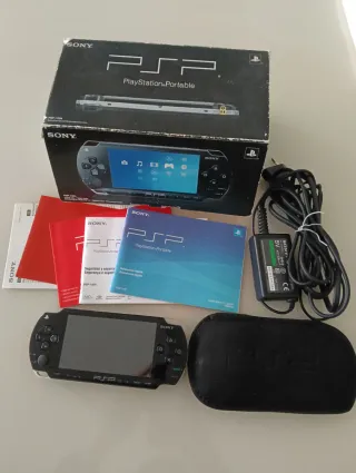 PSP 1000 Completa Preto