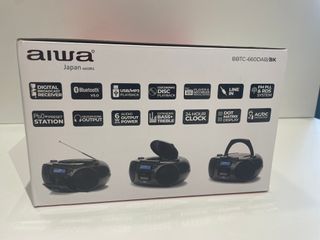 Aiwa BBTC-660DAB/BK Boombox CD/USB/BT