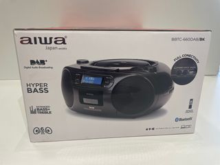 Aiwa BBTC-660DAB/BK Boombox CD/USB/BT