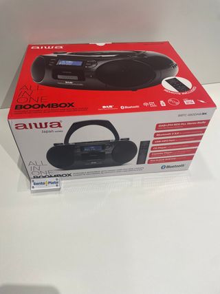 Aiwa BBTC-660DAB/BK Boombox CD/USB/BT