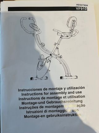 Bicicleta Estática Plegable BH X Tri 2 YF910