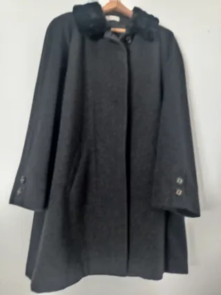 Abrigo ORTECOTT Classic Line Negro Mujer