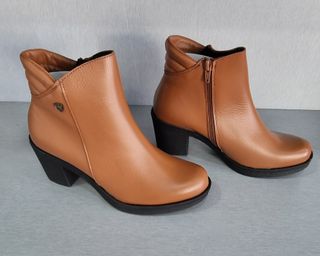 Botín de Piel Cuero Talla 38 Nuevos