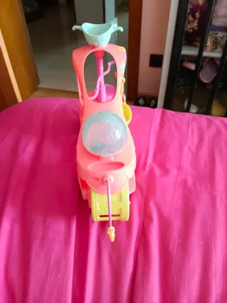 Juguete Carruaje Rosa y Amarillo