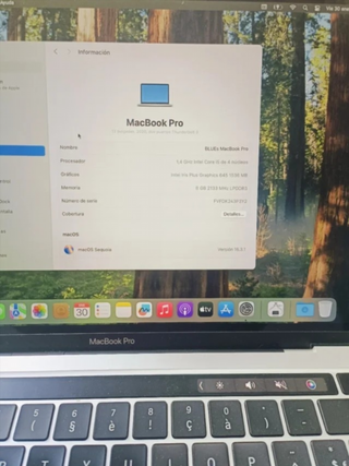 MacBook Pro 2020 Plata 512GB