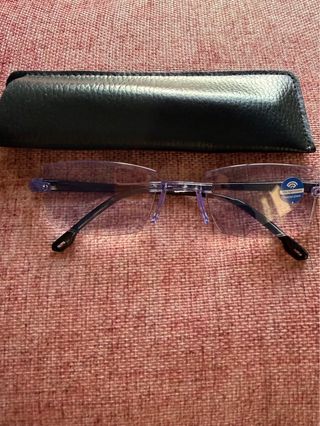 Gafas Bifocales Unisex Negras/Moradas