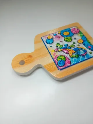 Imán Decorativo Lagarto Colores