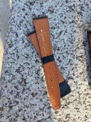 4 cinture per orologi in pelle