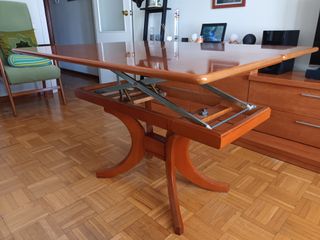 Mesa de salón extensible madera