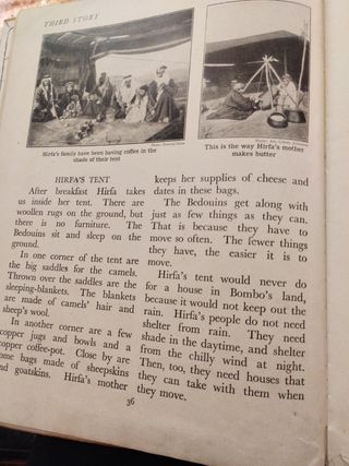 Libro inglés geography first book one 1920 - 1947