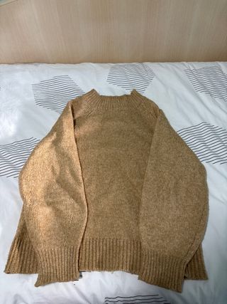 Jersey Stradivarius marrón talla M