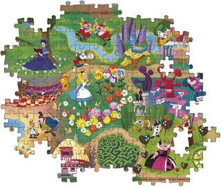 Clementoni - Puzzle 1000 Piezas Alicia en el país