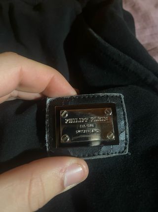 Pantaloni Philipp Plein neri