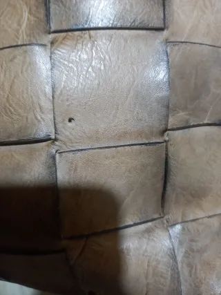 Bolso Desigual Marrón Tejido