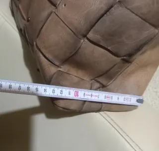 Bolso Desigual Marrón Tejido