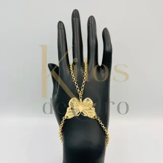 Pulsera Manita Mariposa 18K