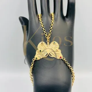 Pulsera Manita Mariposa 18K