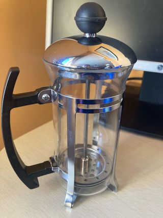 Cafetera de émbolo de cristal