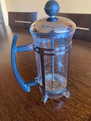 Cafetera de émbolo de cristal