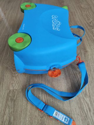 Maleta infantil Trunki azul y verde
