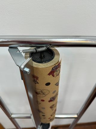 Expositor para rollo de papel de regalo