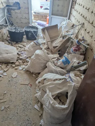 Retirada de Escombros pladur y mucho más.